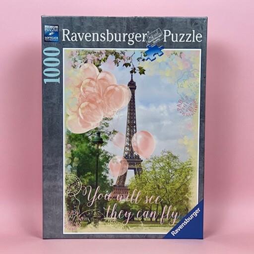 پازل 1000 تکه رونزبرگر طرح Eiffel Tower (برج ایفل)19708 Ravensburger